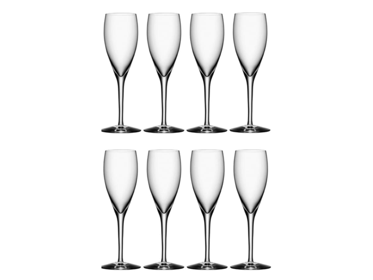 Orrefors More champagne, 18cl. 8 st