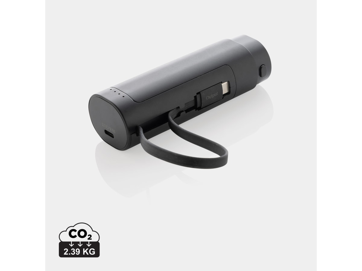 CycleCell 5.000 mAh powerbank med avtagbart batteri