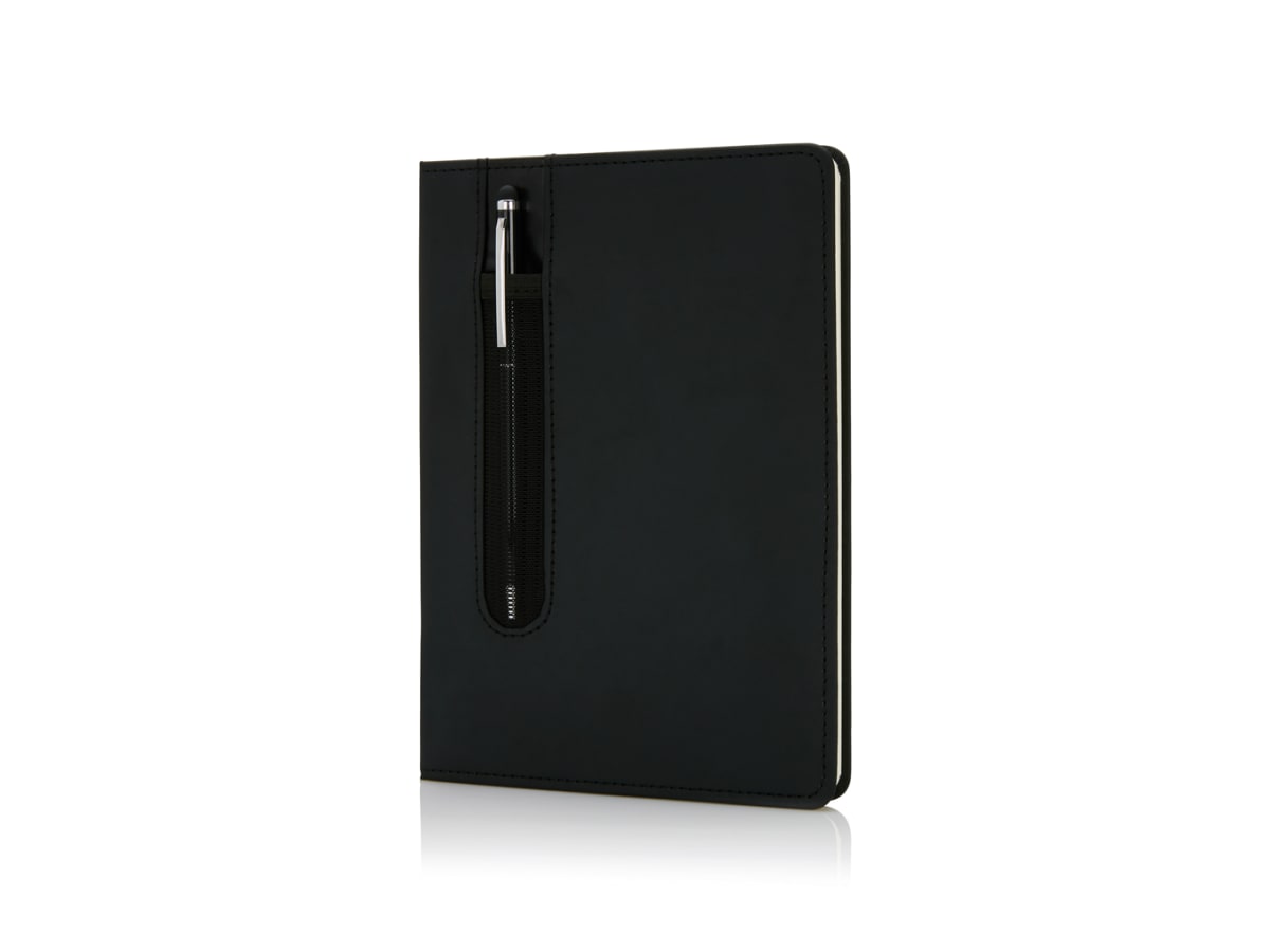 Anteckningsbok Basic - PU - med styluspenna - A5