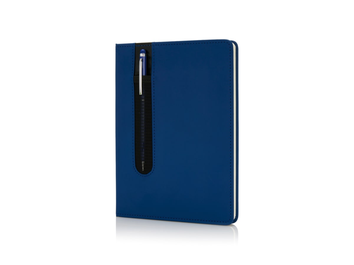 Anteckningsbok Basic - PU - med styluspenna - A5