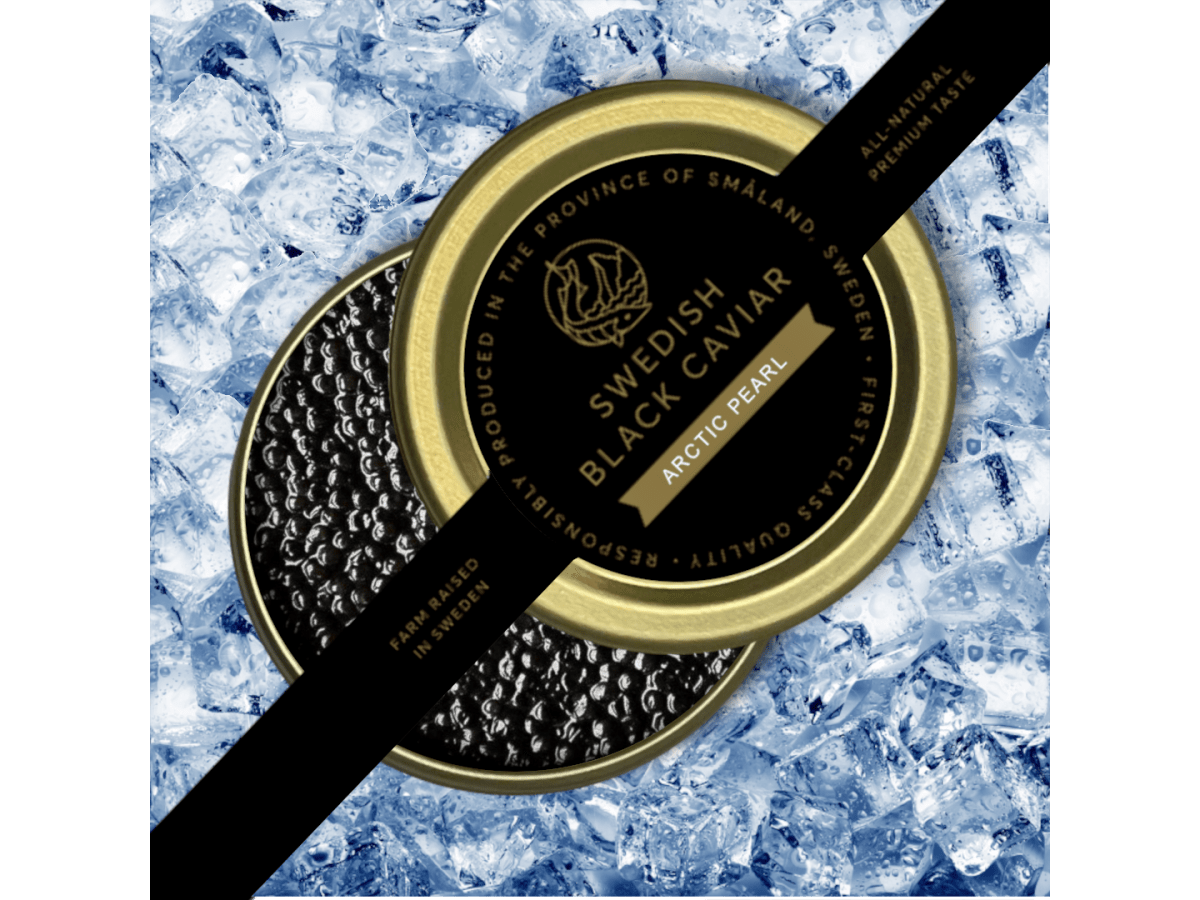 Arctic Pearl Black Caviar 100g gram