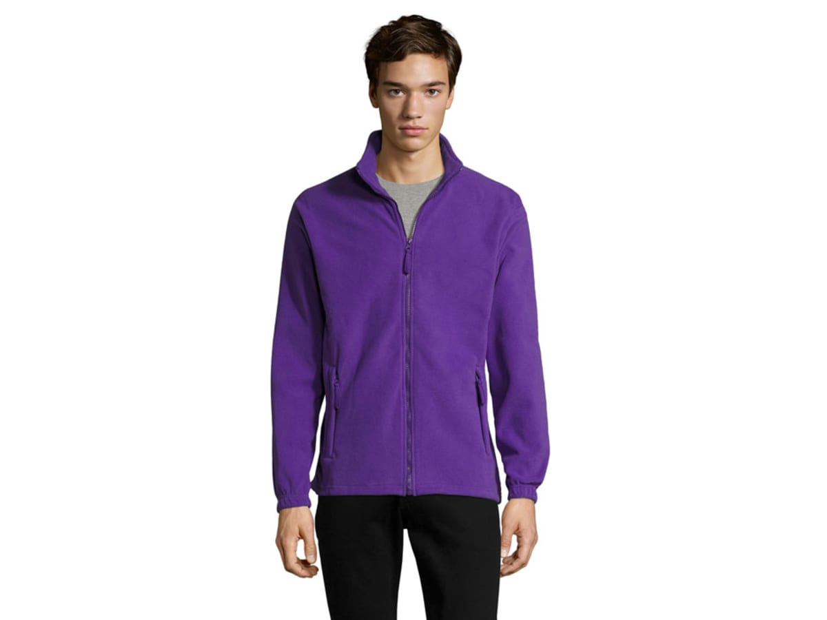 NORTH Fleecejacka med dragk