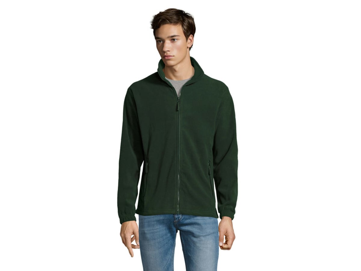 NORTH Fleecejacka med dragk