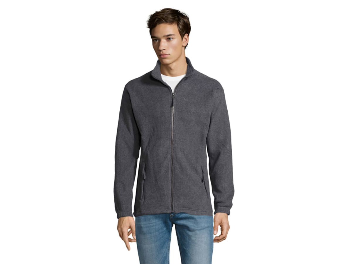 NORTH Fleecejacka med dragk