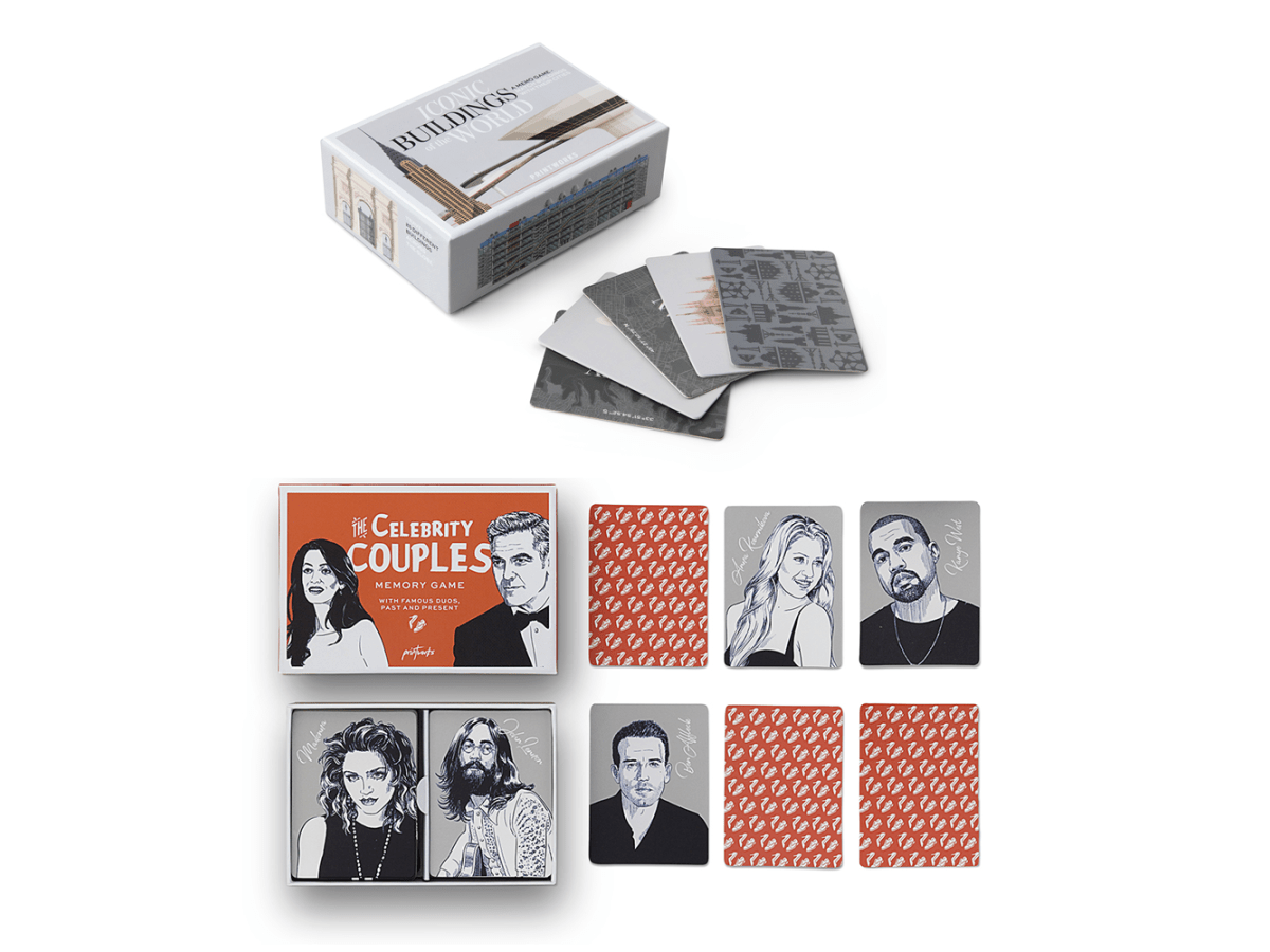 Memo Celebrity Couples & Memo Iconic Buildings
