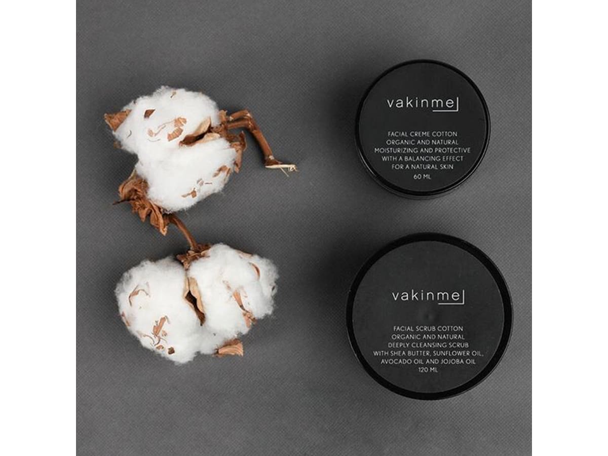 Facial Creme Cotton + Facial Scrub Cotton 