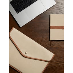 4. Bosler GRS återvunnen canvas 16" laptopfodral