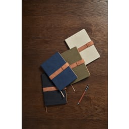 2. Bosler RCS återvunnen canvas anteckningsbok
