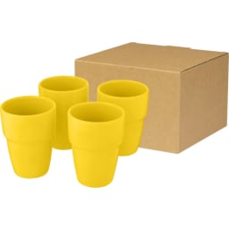 3. Stapplingsbara muggar 4-pack