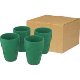 2. Stapplingsbara muggar 4-pack