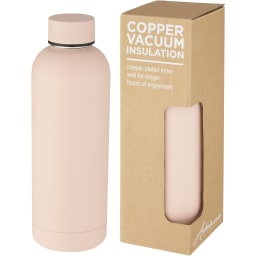 0. Spring 500 ml vakuumisolerad sportflaska i koppar