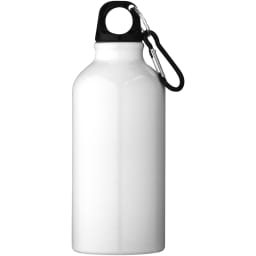 1. Oregon vattenflaska av RCS-certifierad återvunnen aluminium med karbinhake, 400 ml