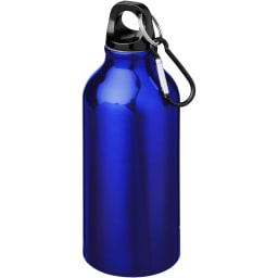 0. Oregon vattenflaska av RCS-certifierad återvunnen aluminium med karbinhake, 400 ml