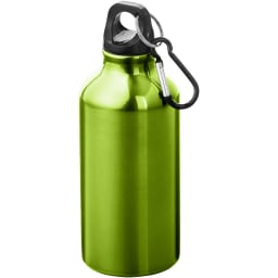 0. Oregon vattenflaska av RCS-certifierad återvunnen aluminium med karbinhake, 400 ml