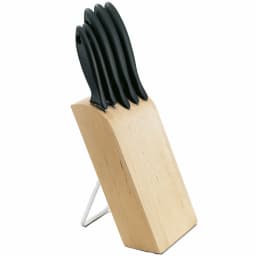 0. Knivblock med 5 knivar Essential