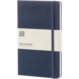 0. Moleskine Classic L inbunden anteckningsbok – blank