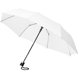 0. Wali 21" hopfällbart automatiskt paraply