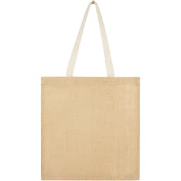 1. Tygväska av slitstark jute OEKO-Tex-certifierad