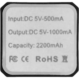 2. Volt 2200 mAh powerbank