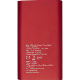 1. Juice 4 000 mAh trådlös powerbank