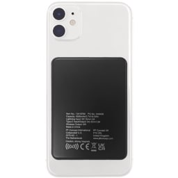 6. Trådlös magnetisk powerbank 5 000 mAh