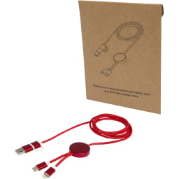 0. Alasia 5-i-1 Snabbladdningskabel (27W), 150 cm