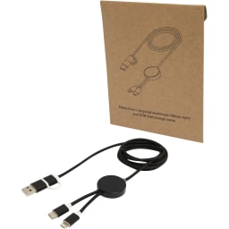 0. Alasia 5-i-1 Snabbladdningskabel 27W (150 cm)