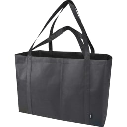 0. Jumbo tygväska i Non Woven av GRS-återvunnet material, 65L