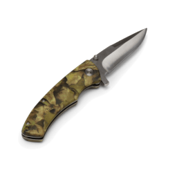 2. Jaktfällkniv Green Camo