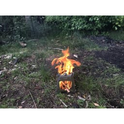 2. Outdoor Stove rostfri med väska