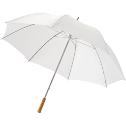 0. Karl 30" golfparaply med trähandtag