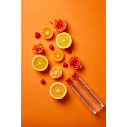 1. Cott GRS RPET vattenflaska 60 cl