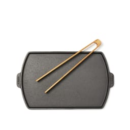 8. Gjutjärnsplatta och grillplatta