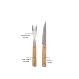 4. Paso 8-delars BBQ bestickset