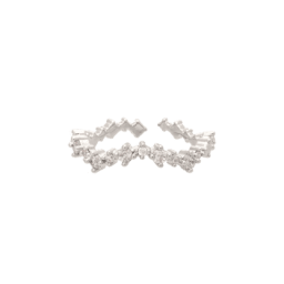 1. Petite Capella ring - Crystal (Silver)