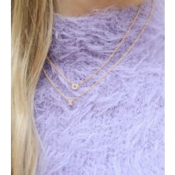 2. Mini X Halsband Guld