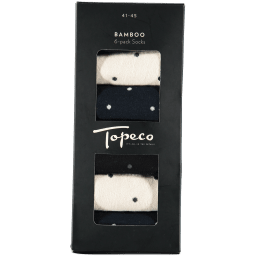 1. Bambustrumpor prickar 6-pack, 41-45