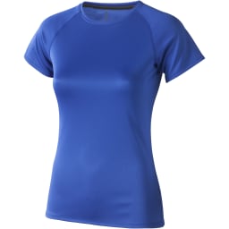 0. Niagara kortärmad funktions t-shirt för dam