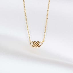 0. Lily signature halsband - Guld