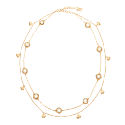 1. Bonnie  pärlhalsband - Ivory