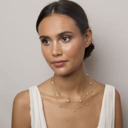 2. Bonnie  pärlhalsband - Ivory