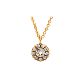 2. Petite Miss Sofia halsband - Crystal (Guld)
