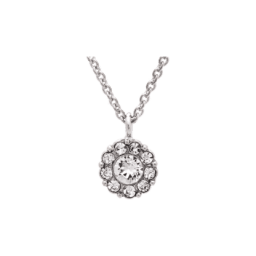 1. Petite Miss Sofia halsband - Crystal (Silver)