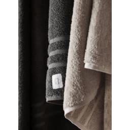 1. Kl Frotte Svart 65x130 cm