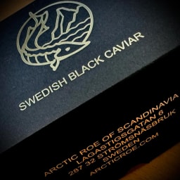 5. Arctic Silk Black Caviar 50 gram & Caviar Spoon Set