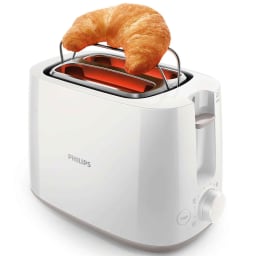 1. Brödrost HD2581 Vit 2 Skivors