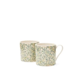 0. WB by William Morris mug, 2-pack