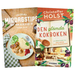 0. Kokboken Fredriks middagstips & romanen Den glömda kokboken