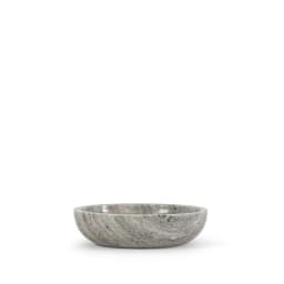 0. Sten skål medium