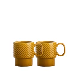 0. Coffee & More kaffemugg, 2-pack